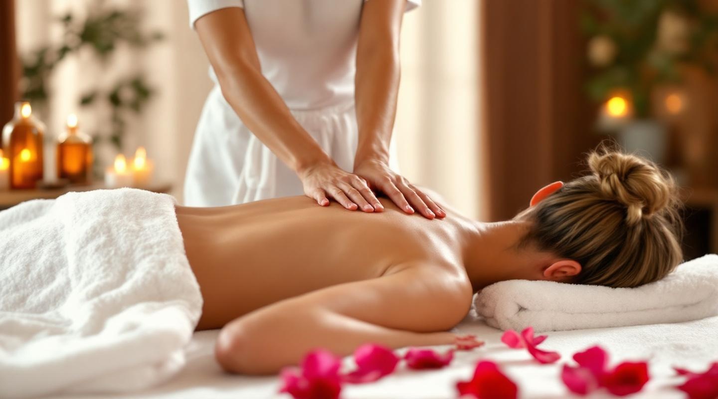 Massaggio coccole corpo rilassante